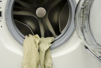 Wasmachine afvoer verstopt